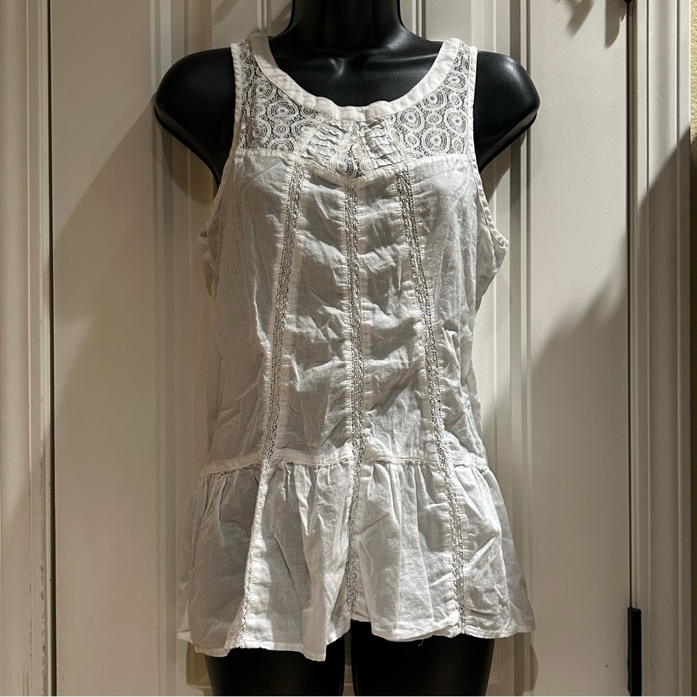 Express Peplum Hem Camisole Sleeveless Top